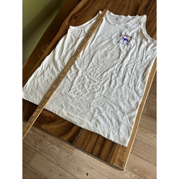 Vintage 1995 Graphic Joe Camel Tank Top Cigarettes Adult XL 100% Cotton USA - Picture 8 of 12